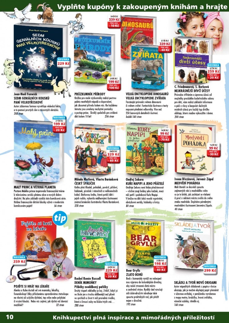 leták Knižní klenoty strana 1 leták Knižní klenoty strana 1