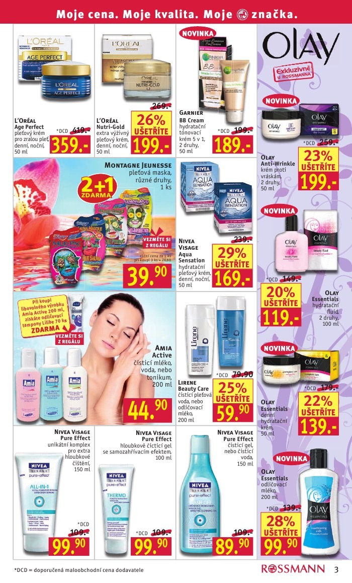 leták Rossmann strana 1 leták Rossmann strana 1