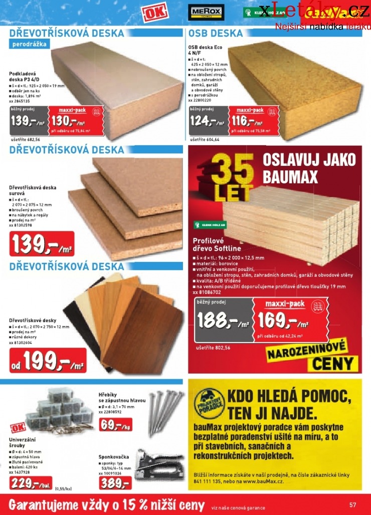 let�k Baumax aktu�ln� let�k strana 1