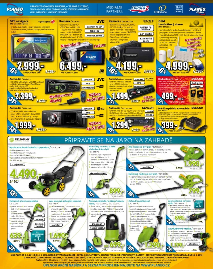 leták Planeo Elektro strana 1 leták Planeo Elektro strana 1
