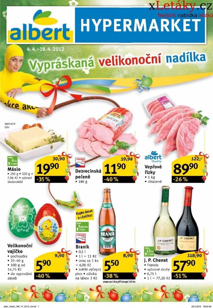 leták Albert Hypermarket leták strana 1 leták Albert Hypermarket leták strana 1