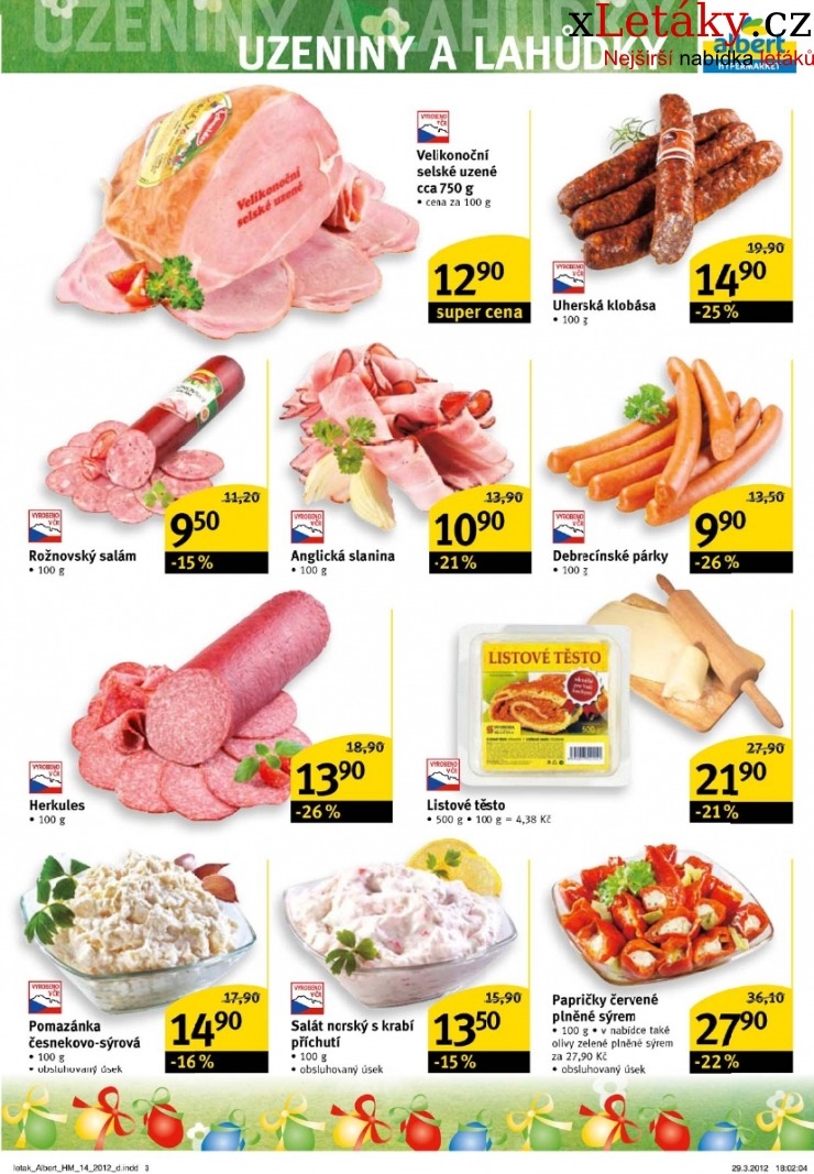 leták Albert Hypermarket leták strana 1 leták Albert Hypermarket leták strana 1