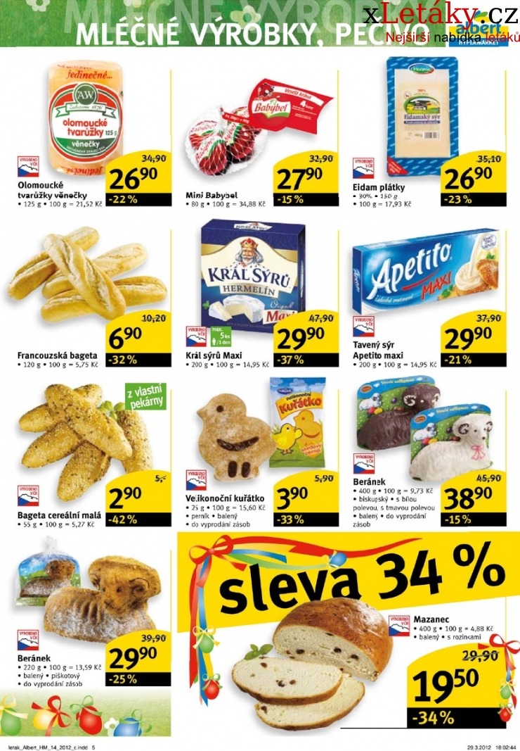 leták Albert Hypermarket leták strana 1 leták Albert Hypermarket leták strana 1