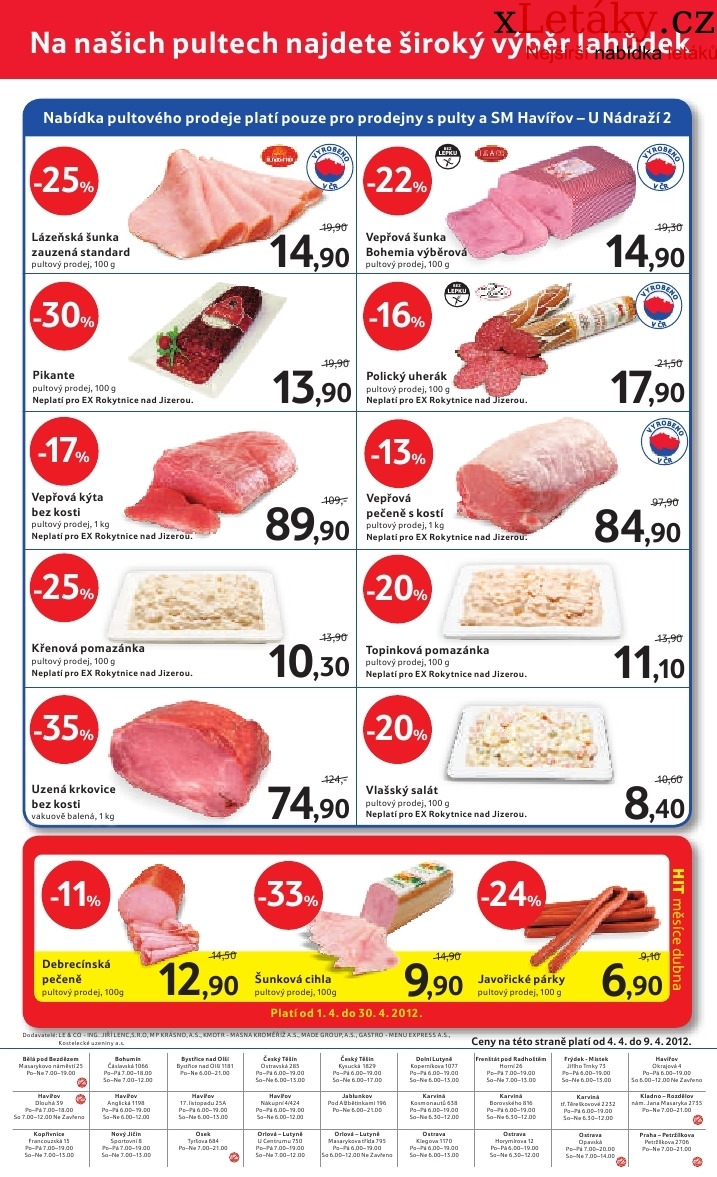 leták Tesco leták strana 1 leták Tesco leták strana 1