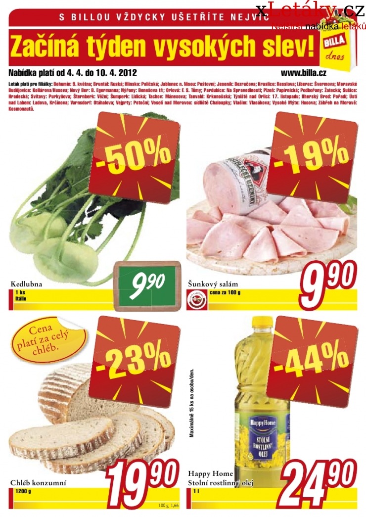 letk Billa akn letk strana 1