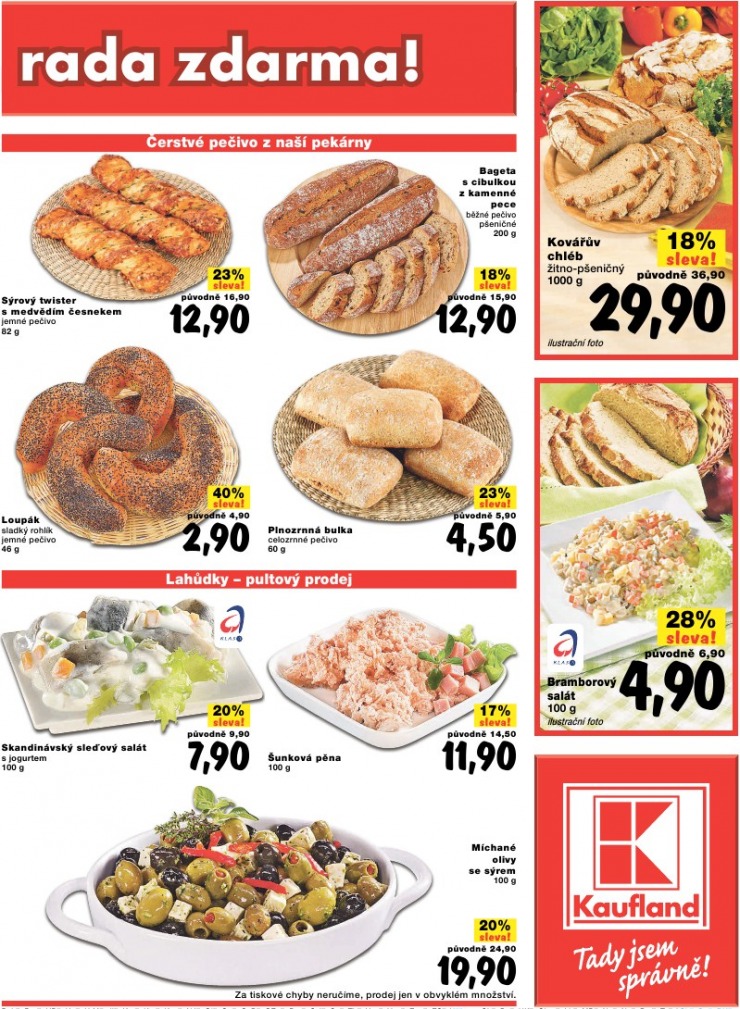 leták Kaufland strana 1 leták Kaufland strana 1
