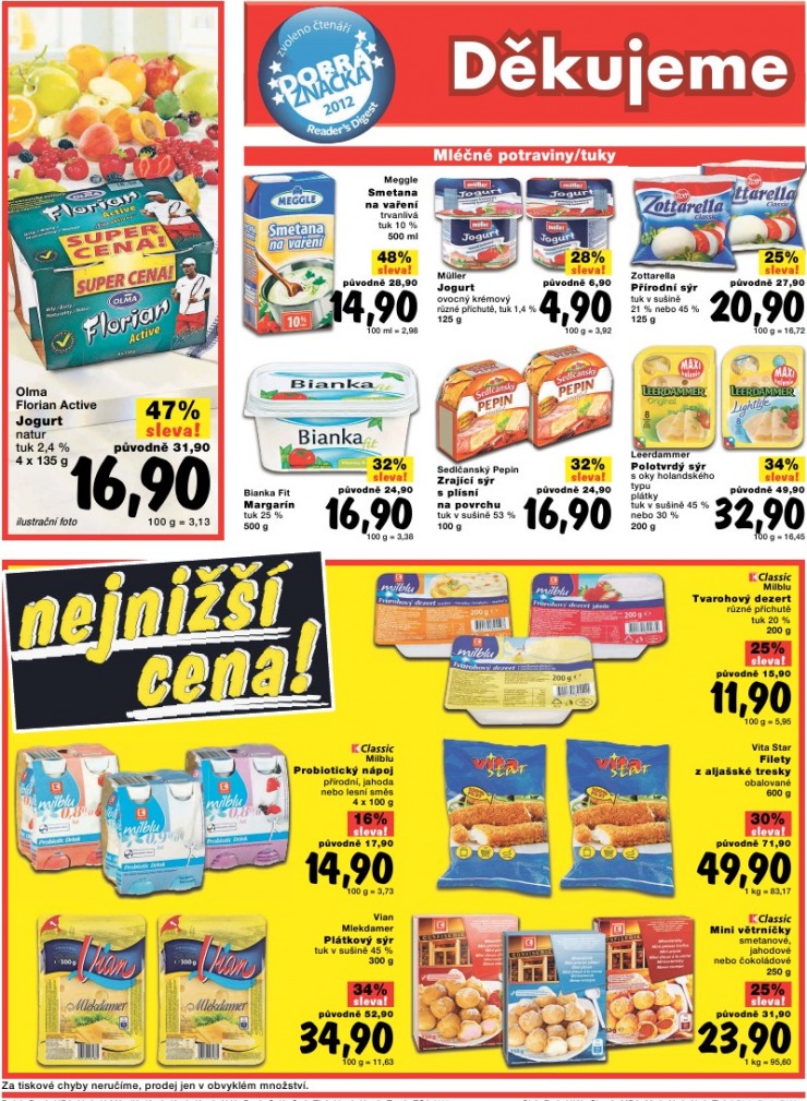 leták Kaufland strana 1 leták Kaufland strana 1