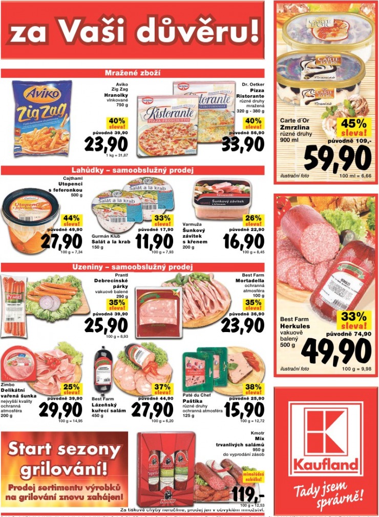 leták Kaufland strana 1 leták Kaufland strana 1