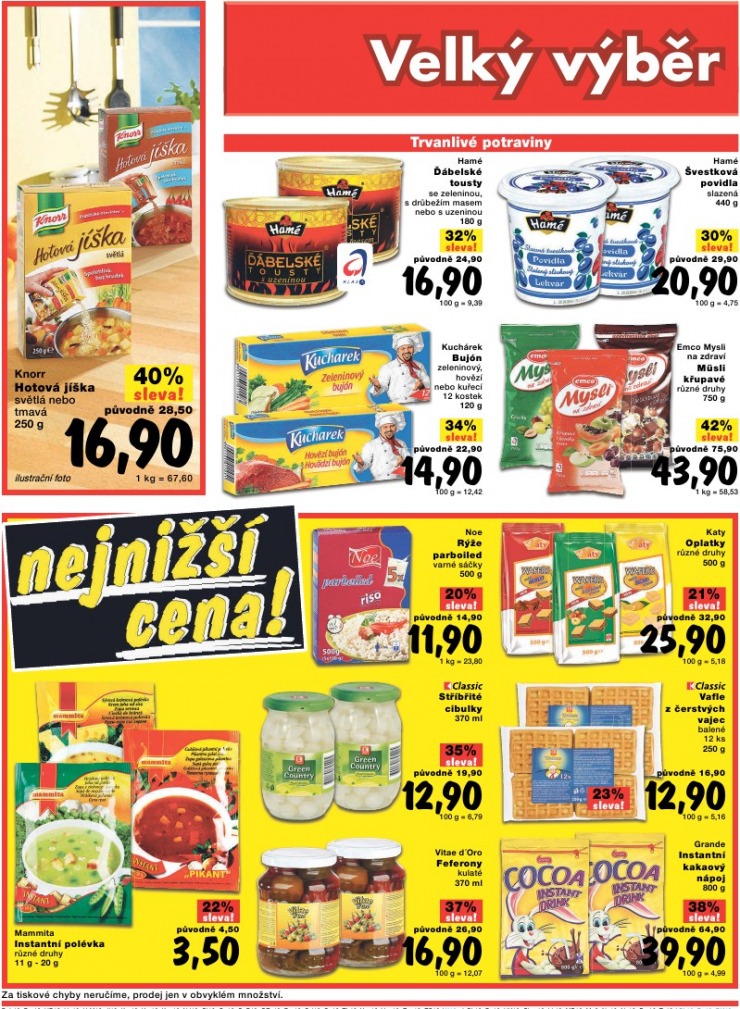leták Kaufland strana 1 leták Kaufland strana 1