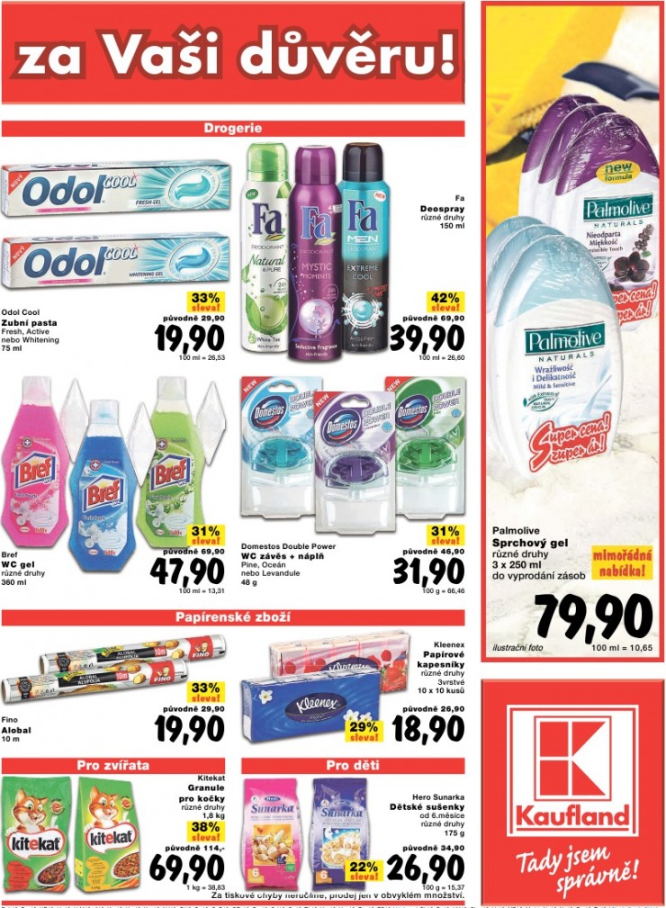 leták Kaufland strana 1 leták Kaufland strana 1