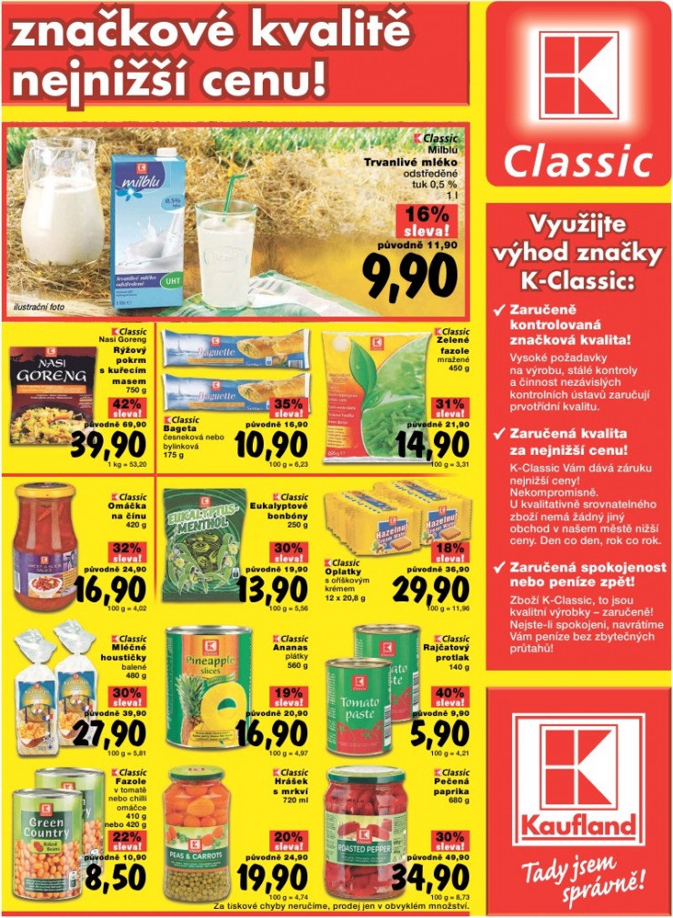 leták Kaufland strana 1 leták Kaufland strana 1