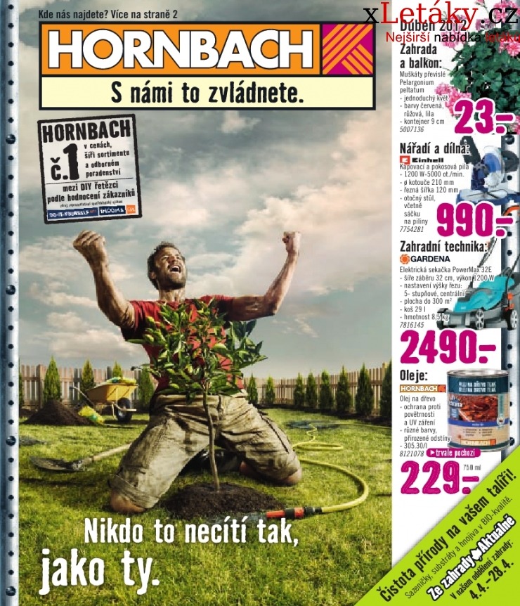 leták Hornbach leták strana 1 leták Hornbach leták strana 1