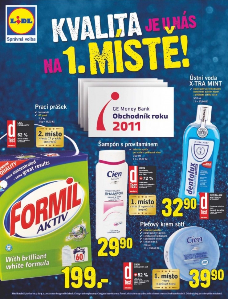 leták Lidl strana 1 leták Lidl strana 1