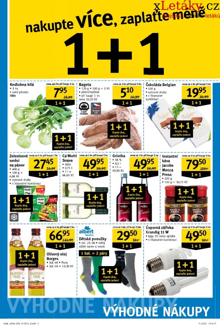 leták Albert Hypermarket leták strana 1 leták Albert Hypermarket leták strana 1