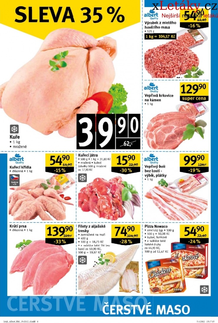 leták Albert Hypermarket leták strana 1 leták Albert Hypermarket leták strana 1