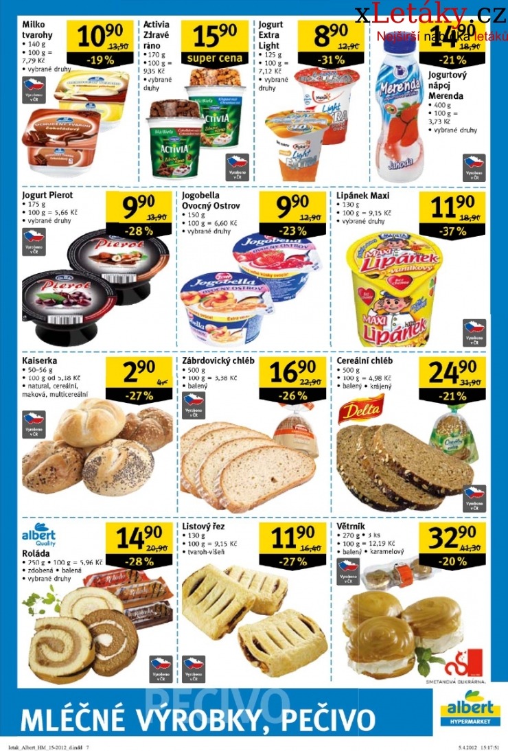 leták Albert Hypermarket leták strana 1 leták Albert Hypermarket leták strana 1
