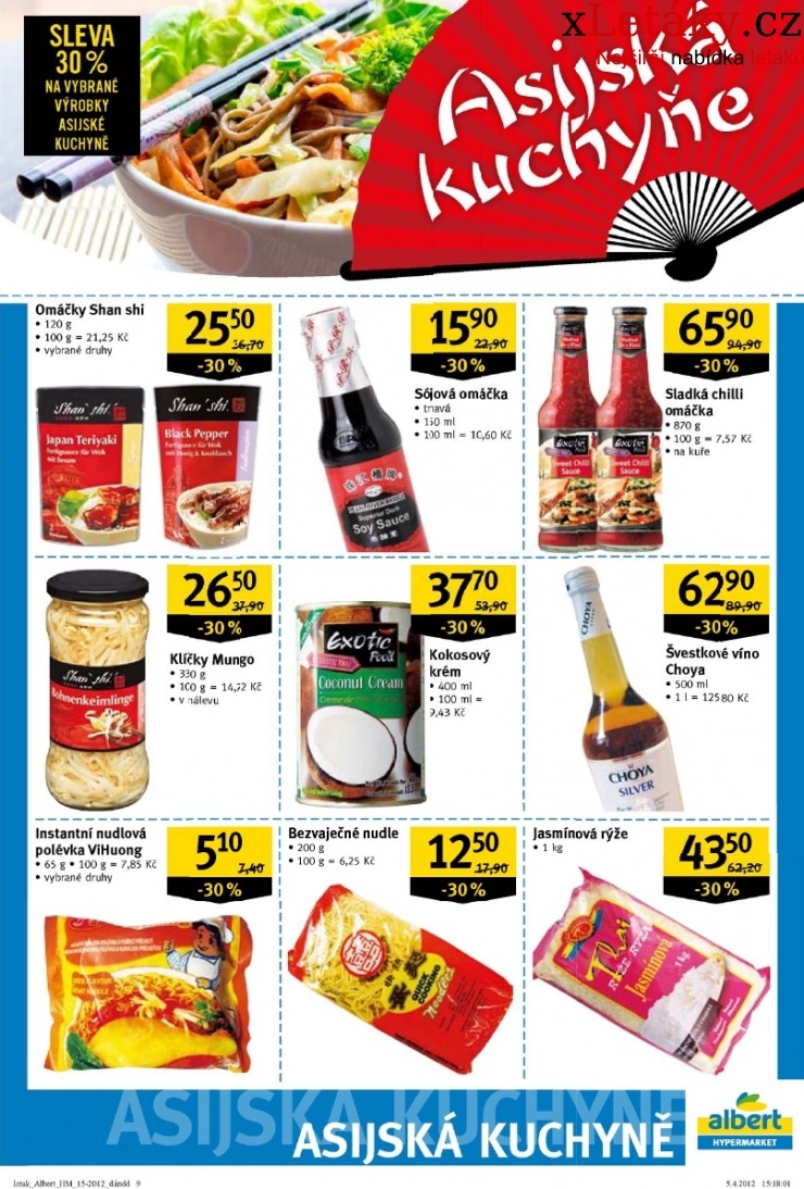leták Albert Hypermarket leták strana 1 leták Albert Hypermarket leták strana 1
