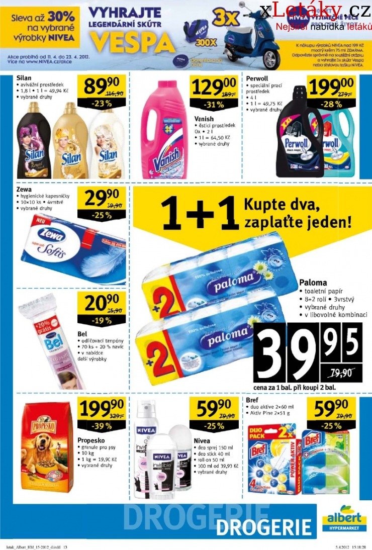 leták Albert Hypermarket leták strana 1 leták Albert Hypermarket leták strana 1