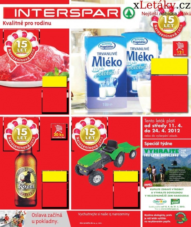leták Interspar leták strana 1 leták Interspar leták strana 1