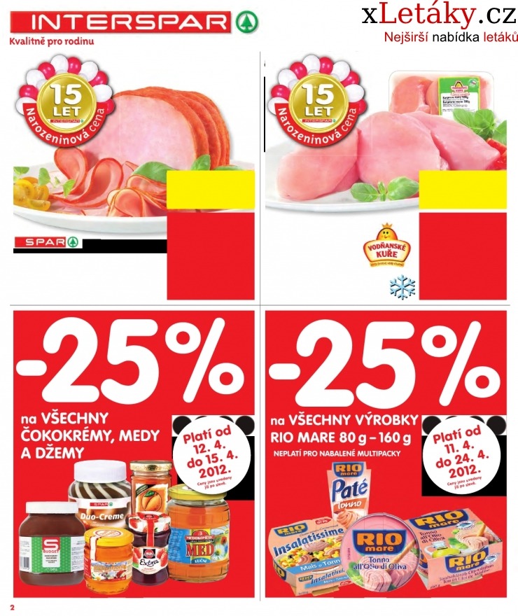 leták Interspar leták strana 1 leták Interspar leták strana 1