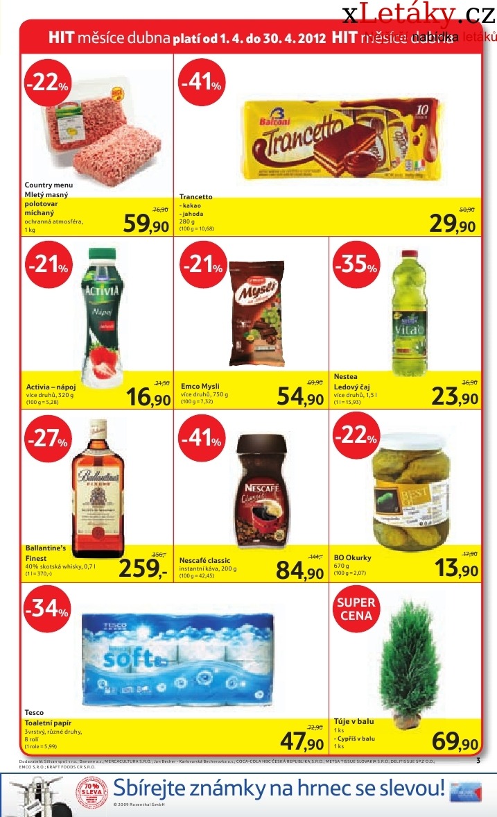 leták Tesco leták strana 1 leták Tesco leták strana 1