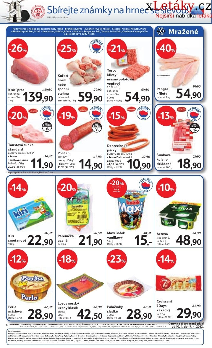 leták Tesco leták strana 1 leták Tesco leták strana 1