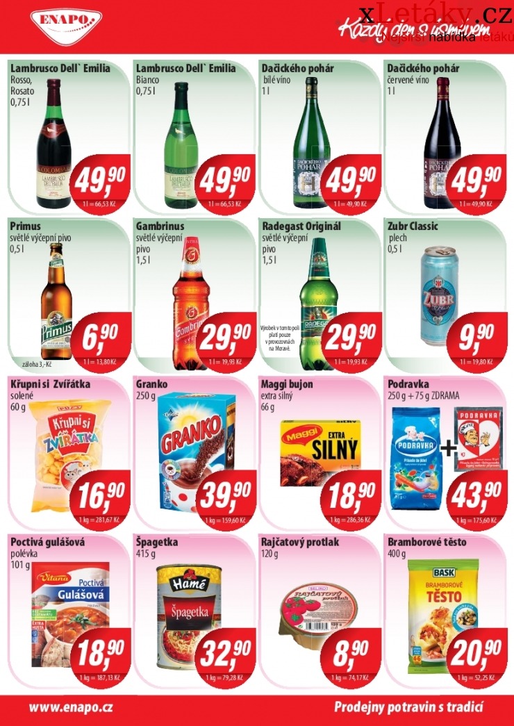 leták ENAPO akční leták strana 1 leták ENAPO akční leták strana 1