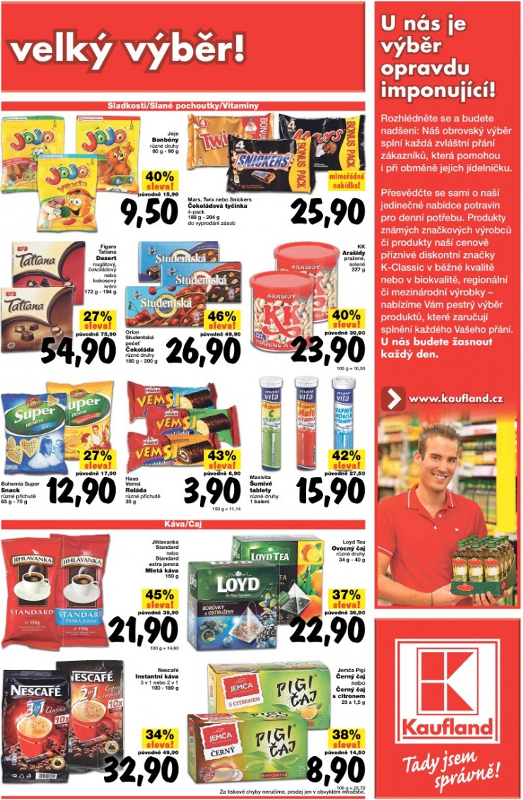 leták Kaufland strana 1 leták Kaufland strana 1