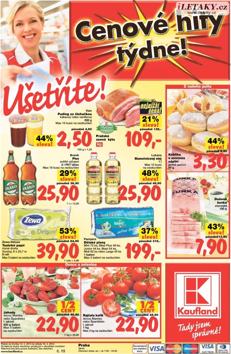 leták Kaufland strana 1 leták Kaufland strana 1