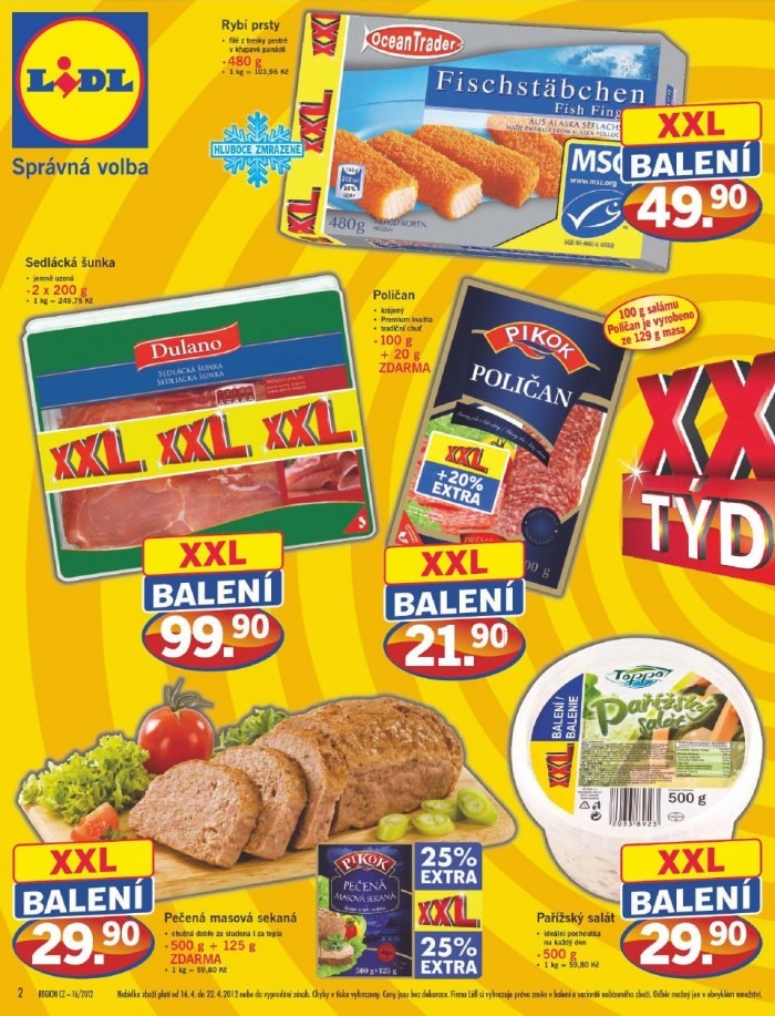 leták Lidl strana 1 leták Lidl strana 1