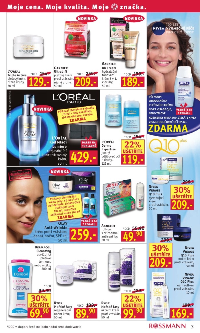 leták Rossmann strana 1 leták Rossmann strana 1