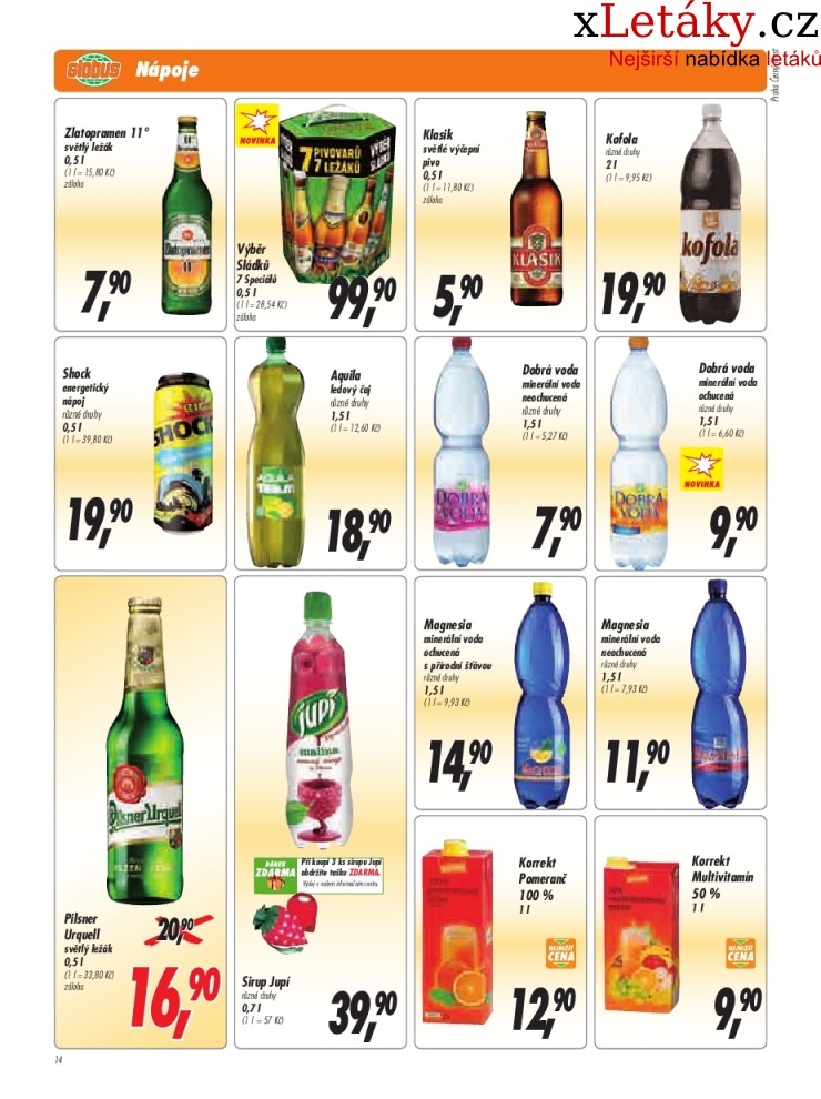 leták Globus akční leták strana 1 leták Globus akční leták strana 1