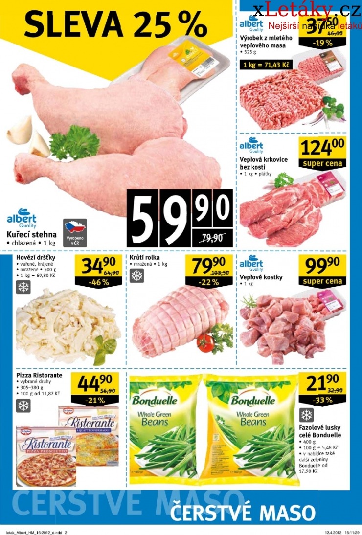leták Albert Hypermarket leták strana 1 leták Albert Hypermarket leták strana 1