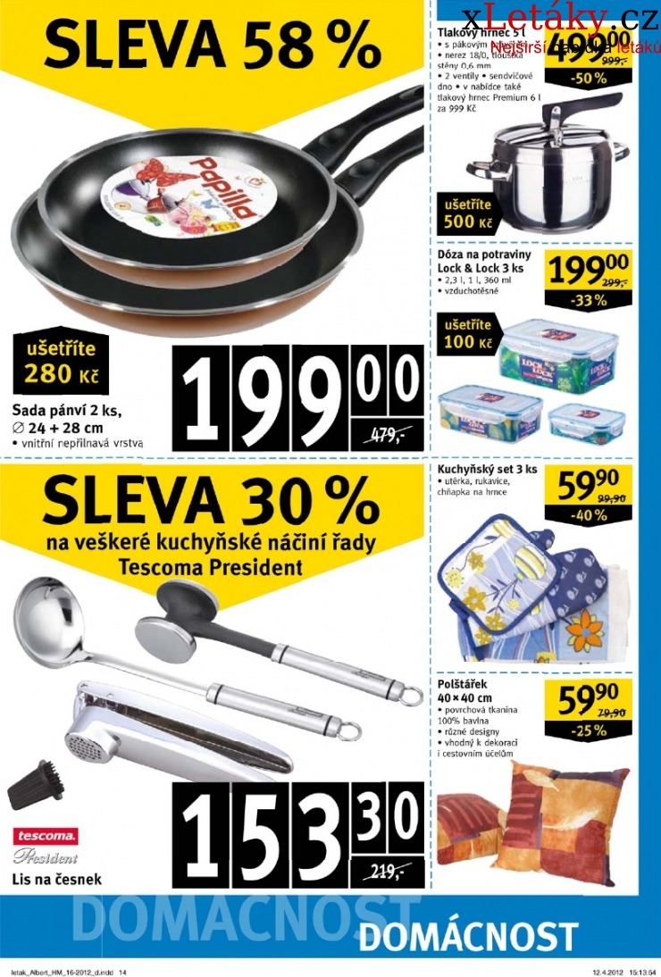 leták Albert Hypermarket leták strana 1 leták Albert Hypermarket leták strana 1