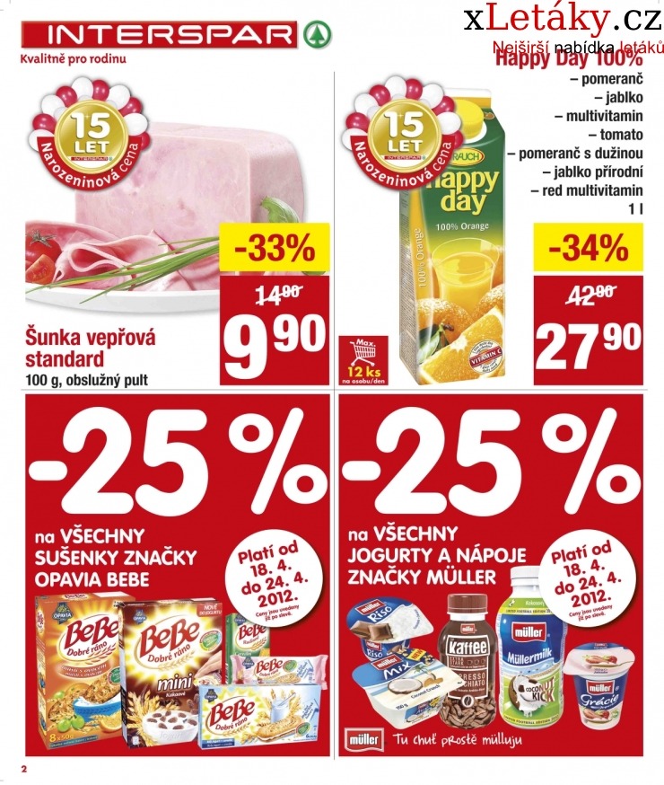 leták Interspar leták strana 1 leták Interspar leták strana 1