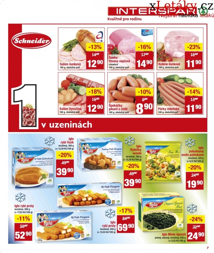 leták Interspar leták strana 1 leták Interspar leták strana 1