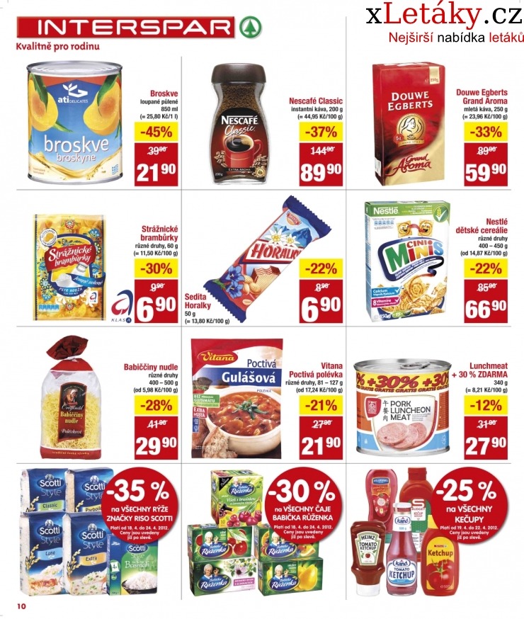 leták Interspar leták strana 1 leták Interspar leták strana 1