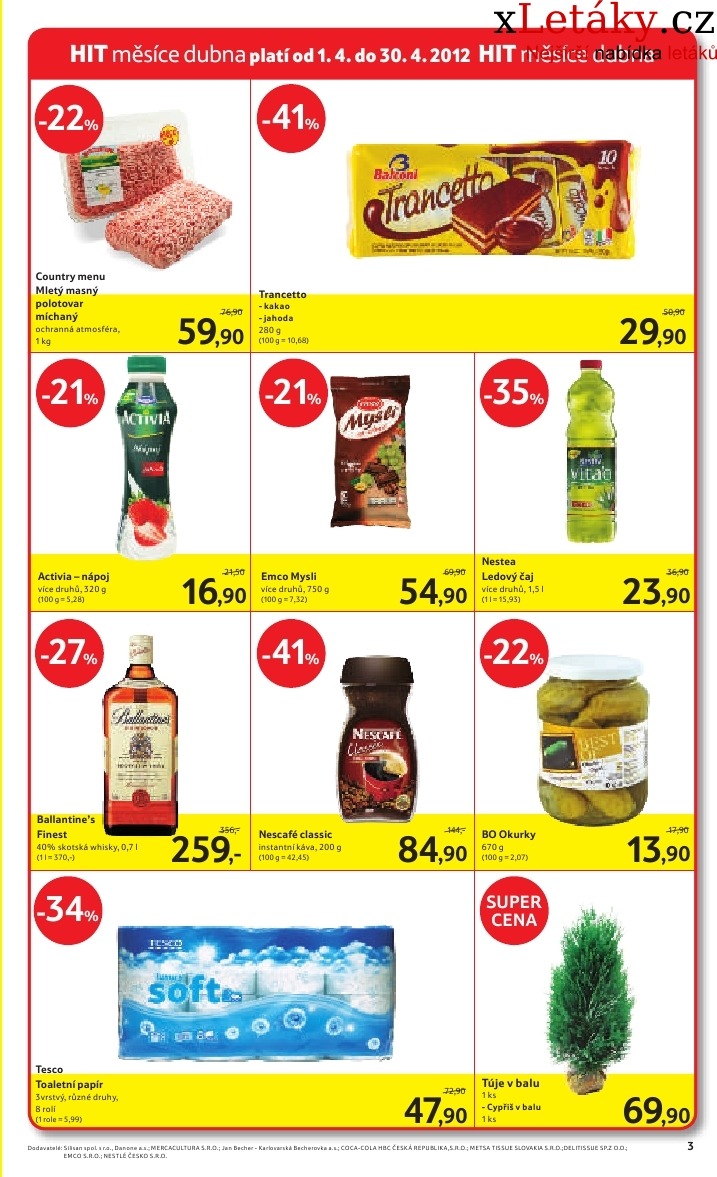 leták Tesco aktuální leták strana 1 leták Tesco aktuální leták strana 1
