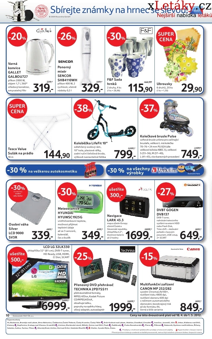 leták Tesco akční leták strana 1 leták Tesco akční leták strana 1