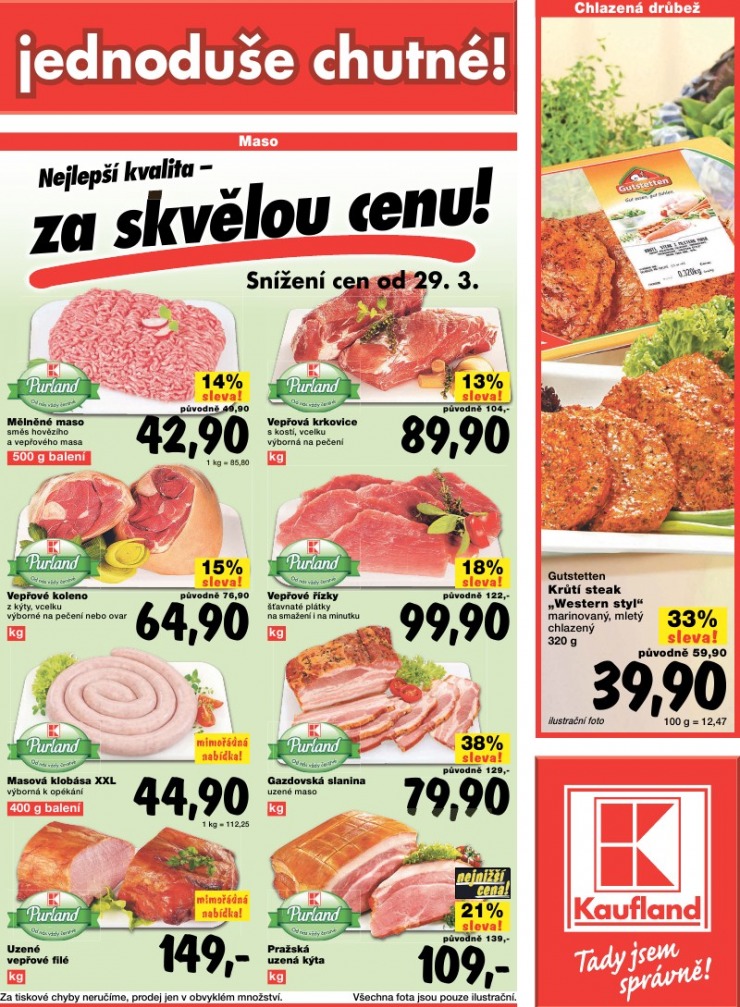 leták Kaufland strana 1 leták Kaufland strana 1