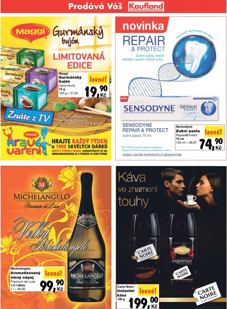 leták Kaufland strana 1 leták Kaufland strana 1