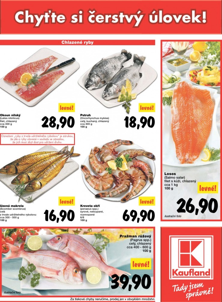 leták Kaufland strana 1 leták Kaufland strana 1
