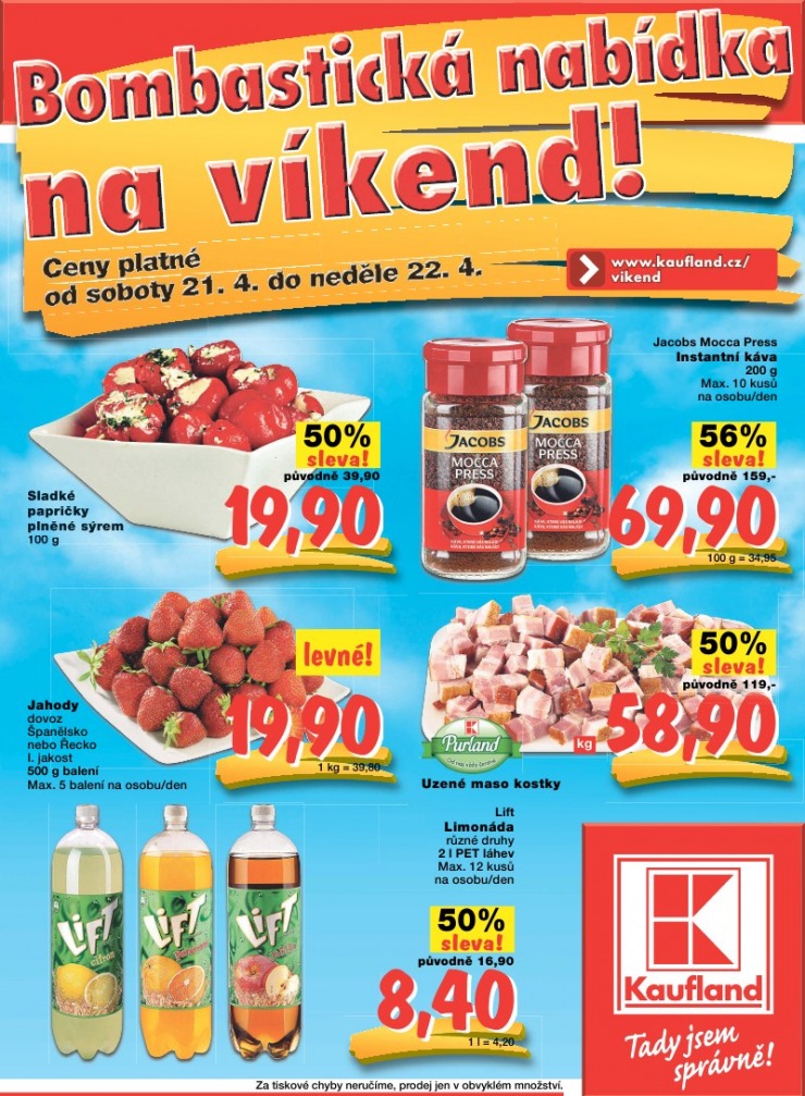 leták Kaufland strana 1 leták Kaufland strana 1