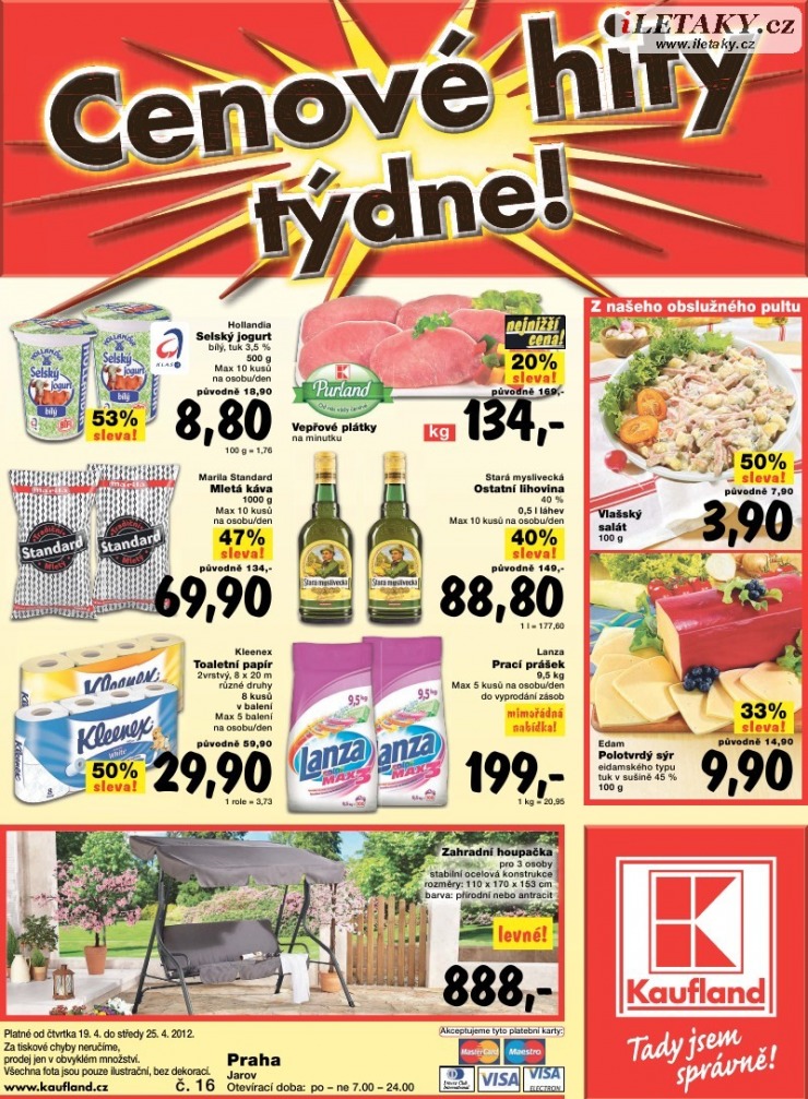 leták Kaufland strana 1 leták Kaufland strana 1