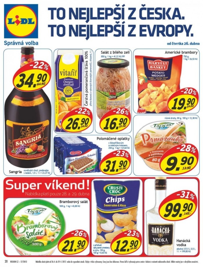 leták Lidl strana 1 leták Lidl strana 1