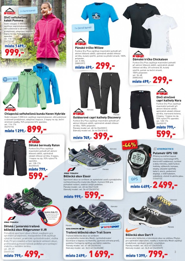 leták Intersport strana 1 leták Intersport strana 1