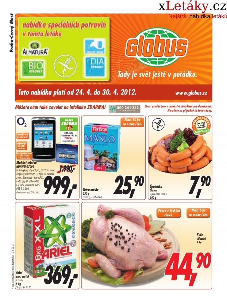 leták Globus akční leták strana 1 leták Globus akční leták strana 1
