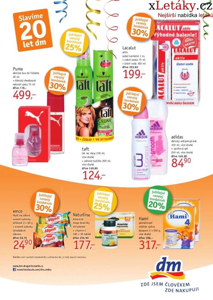 leták Dm drogerie aktuální leták strana 1 leták Dm drogerie aktuální leták strana 1
