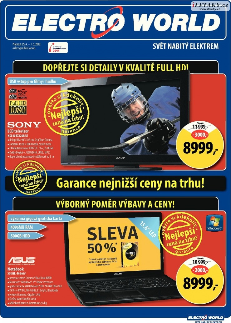 letk Electro World strana 1