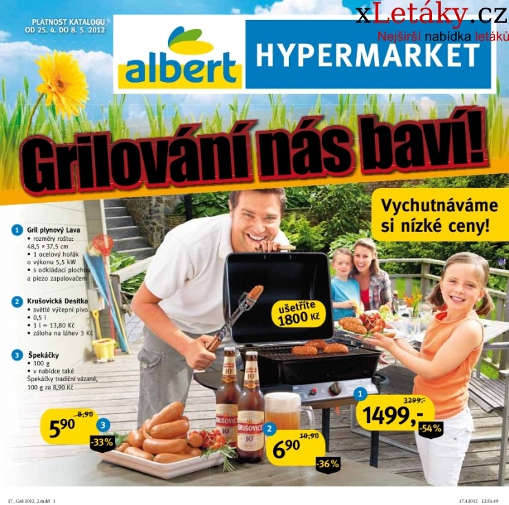 leták Albert Hypermarket leták strana 1 leták Albert Hypermarket leták strana 1